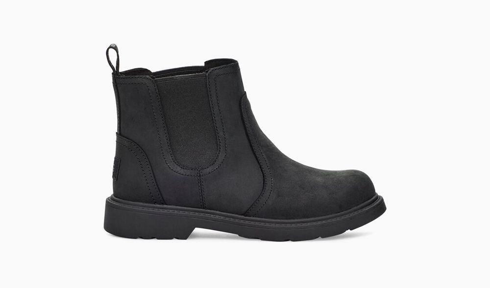 Ugg Bolden Weather - Kids Boots - Black - NZ (2798QRBCN)